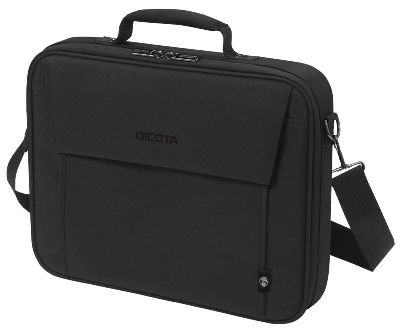 DICOTA Laptop Bag 15.6 " 300D rPET Polyester Black 41.5 x 6.5 x 29.5 cm