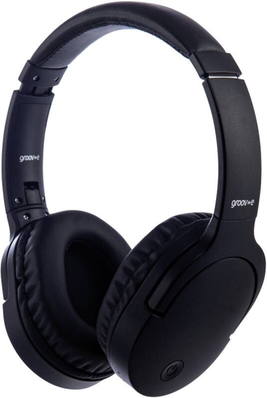 Groove-e Wired &amp; Wireless Headphones Over-the-ear USB With Bluetooth No With Microphone Stereo GVBT750BK Black