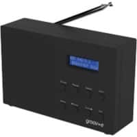 Groove-e Radio GVDR03BK Black