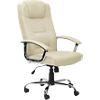 Alphason Office Chair Houston Cream 600-500 x 520 mm