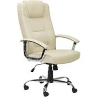 Alphason Office Chair Houston Cream 600-500 x 520 mm
