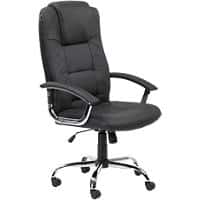Alphason Office Chair Houston Black 600-500 x 520 mm