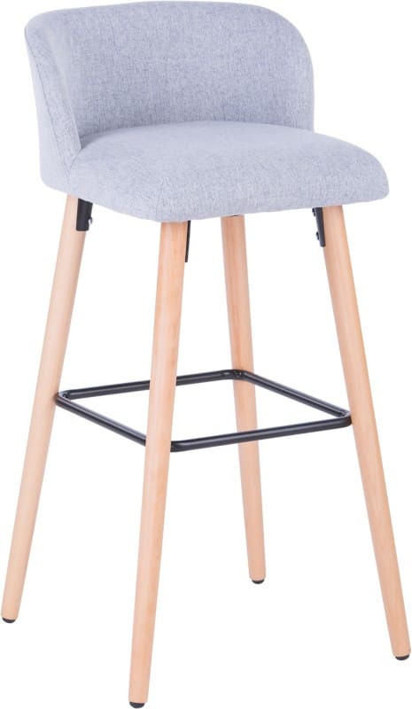 Alphason Claremont Bar Stool Grey