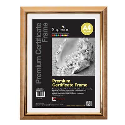 Seco A4 Picture Frame GDA4CERT 26 x 26 x 2.2 cm