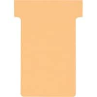 Nobo Size 2 T-Cards Beige Pack of 100