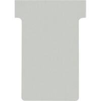 Nobo Size 2 T-Cards Silver Pack of 100