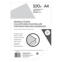 Binding Cover A4 250 gsm Leather Black Pack of 100