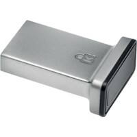 Kensington VeriMark Compact IT Fingerprint Key K64704EU For Universal 2nd-Factor Authentication USB 2.0/3.0 A Metal Silver