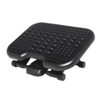 Kensington SoleMassage Height Adjustable Foot Rest 56155EU 462 x 362 x 100 mm Black