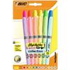 BIC Grip Highlighter Assorted Bright & Pastel Medium Chisel Pack of 12
