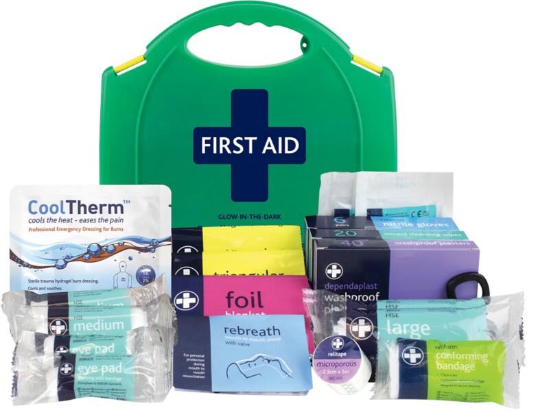 Reliance Medical Glow in the Dark First Aid Kit BS8599-1 Small