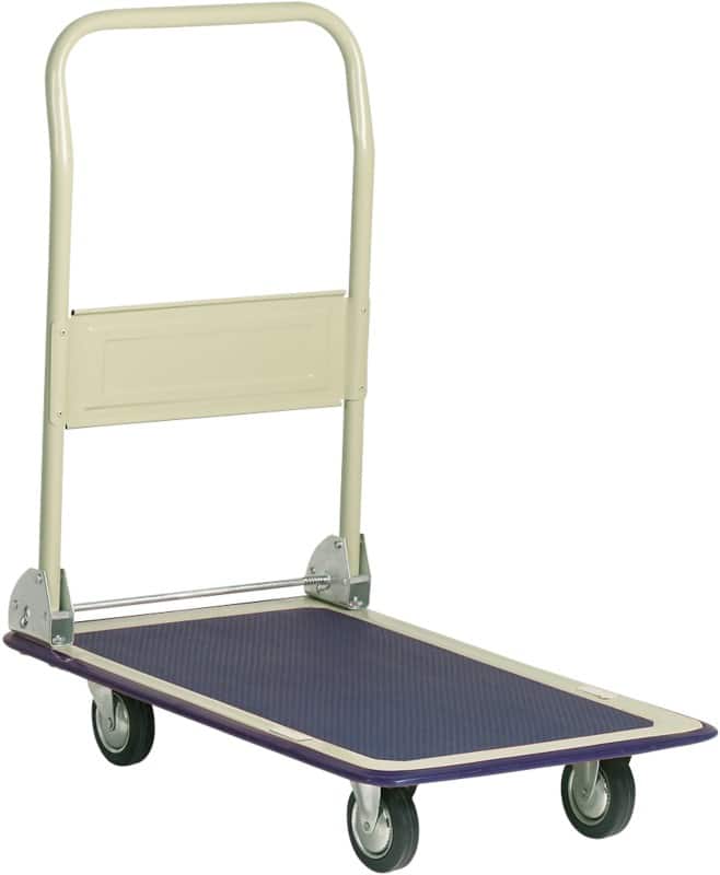GPC Platform Trolley 150 kg 47 x 72 x 82 cm Blue, Silver