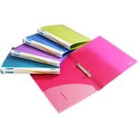 Rapesco Ring Binders 2 ring A4 Assorted Pack of 10