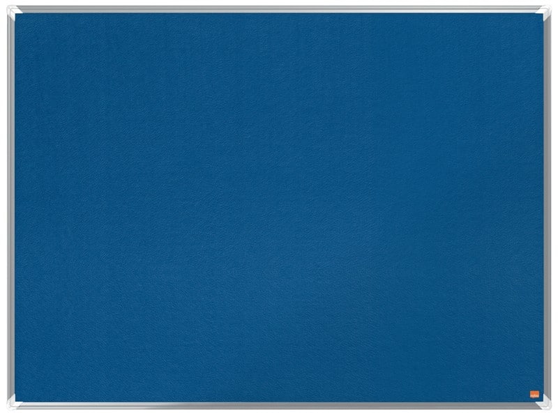 Nobo Premium Plus Blue Felt Noticeboard 1200 x 900mm