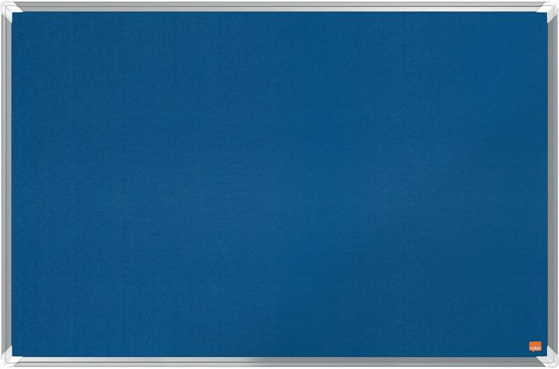 Nobo Premium Plus Blue Felt Noticeboard 900 x 600mm