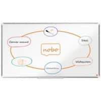 Nobo Premium Plus Widescreen Whiteboard 1915372 Wall Mounted Magnetic Lacquered Steel 122 x 69 cm