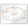 Nobo Premium Plus Whiteboard 1915156 Wall Mounted Magnetic Lacquered Steel 120 x 90 cm