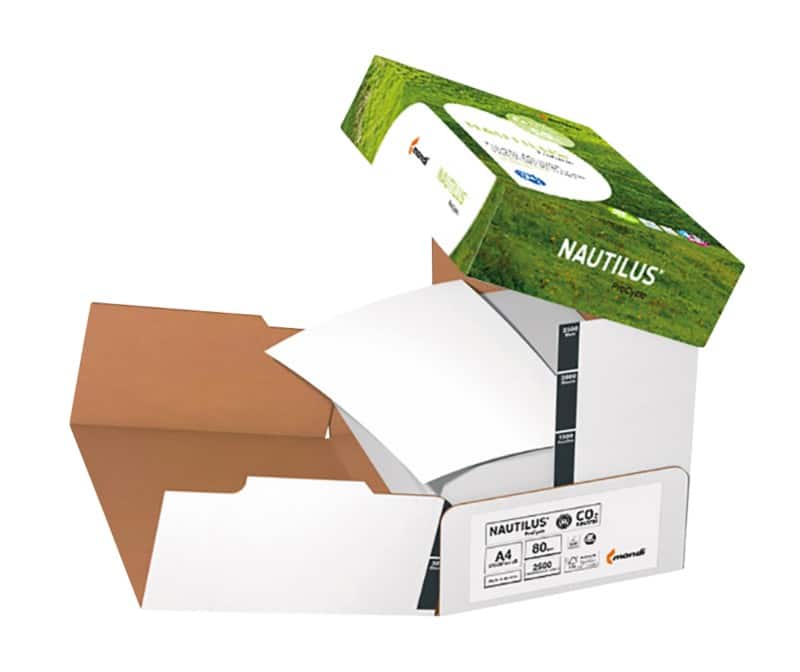 Nautilus ProCycle A4 Printer Paper 80 gsm Smooth White 2500 Sheets