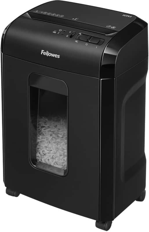 Fellowes Shredder 9 Sheets Micro Cut Security Level P-5, T-5 19 L 10M