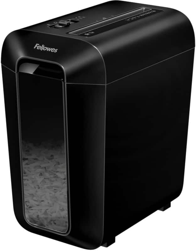 Fellowes LX Series Shredder 10 Sheets Cross Cut Security Level P-4 22 L LX65