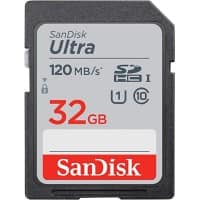SanDisk Ultra Memory Card 32 GB SDHC UHS-I Class 10