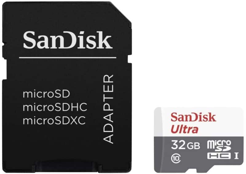 SanDisk Ultra Lite MicroSD Card 32 GB Class 10  