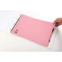 ELBA Blank Dividers A3 Assorted Cardboard