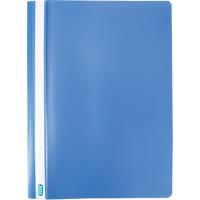 ELBA Report File 160 Sheets ClearView A4 Blue Plastic Pack of 50