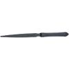 Maul Letter Opener with Straight Blade and Rubber Handle 215 mm Black