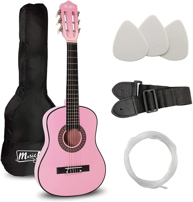 PDT Music Alley Junior Class Guitar Pink
