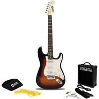 PDT RockJam Elec Guitar Super Kit Sun