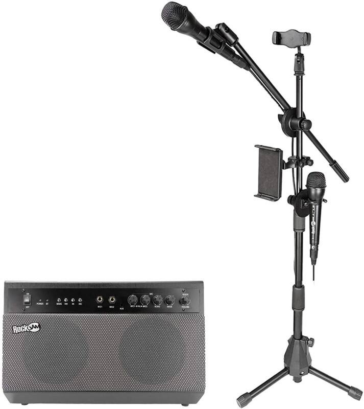 PDT RockJam Superkit Karaoke Machine Blk