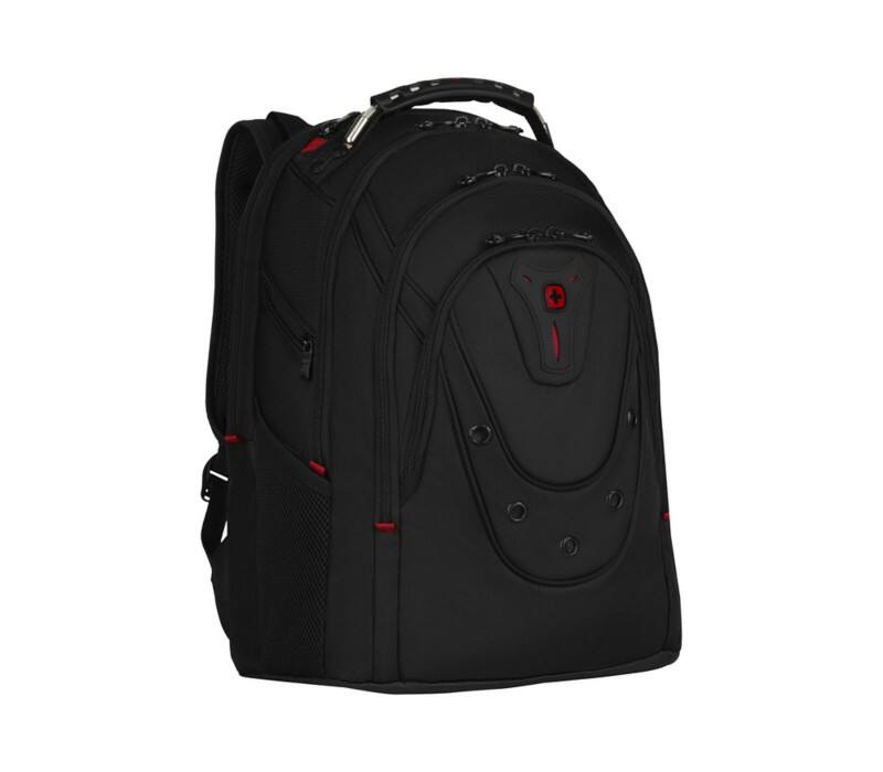 Wenger Backpack 606493 16 Inch Polyester, PVC Black 37 (W) x 28 (D) x 47 (H) cm