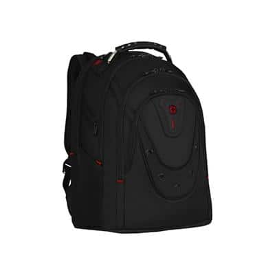 Wenger Backpack 606493 16 Inch Polyester, PVC Black 37 (W) x 28 (D) x 47 (H) cm