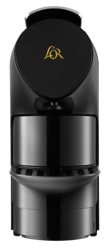 L'or professional mini coffee machine with 100 capsules 600ml black