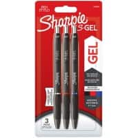 Sharpie Retractable Gel Pen 0.7 mm Assorted Pack of 3