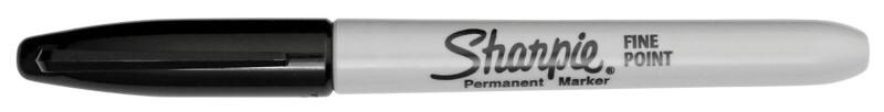 Sharpie Permanent Marker Bullet 1 mm Black
