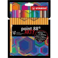 STABILO Fineliner Assorted Arty Pack of 18