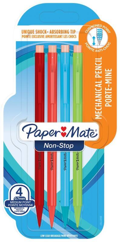 PaperMate Mechanical Pencil Non Stop HB Pack of 4