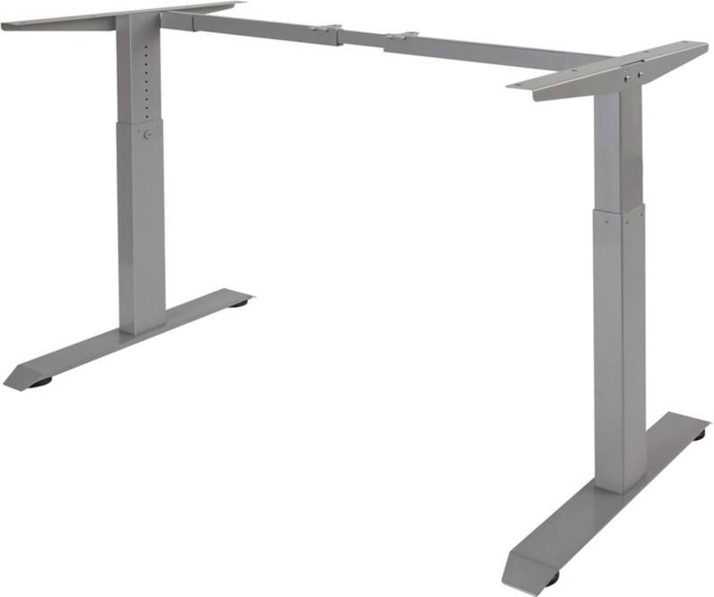 euroseats Desk Frame Rectangular T-Foot 1,600 (W) x 600 (D) x 840 (H) mm Metal