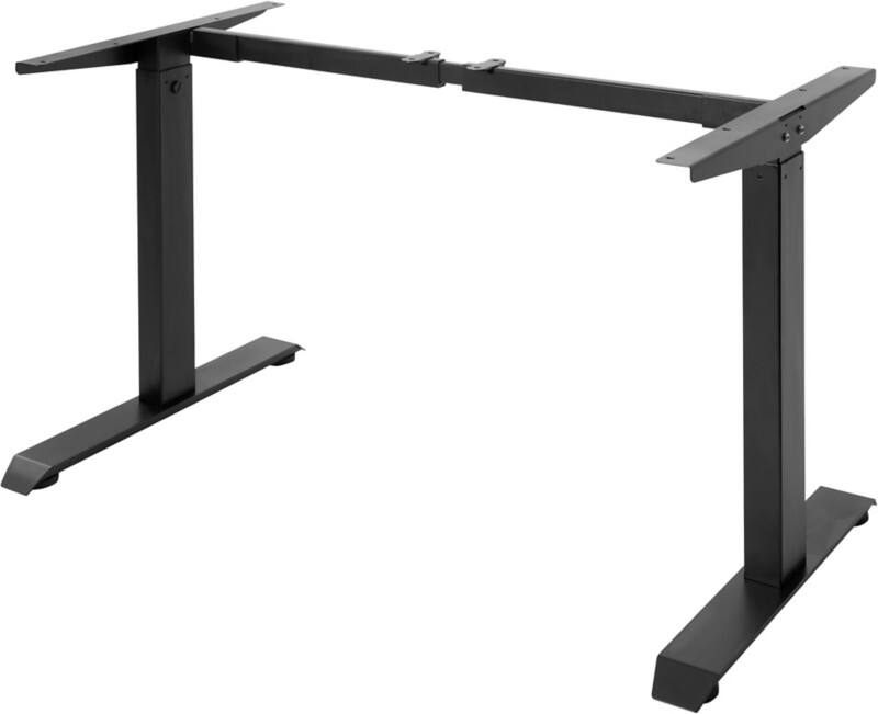 euroseats Desk Frame Rectangular T-Foot 1,600 (W) x 600 (D) x 865 (H) mm Metal