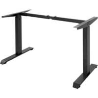 Euroseats Desk Frame Black 620-840 x 1000-1600 x 600