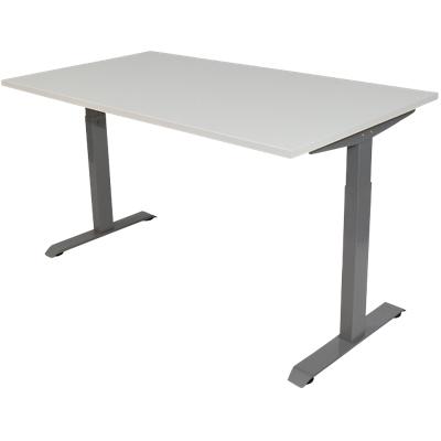 Euroseats Desk Grey and White 620-840x1400x800 mm