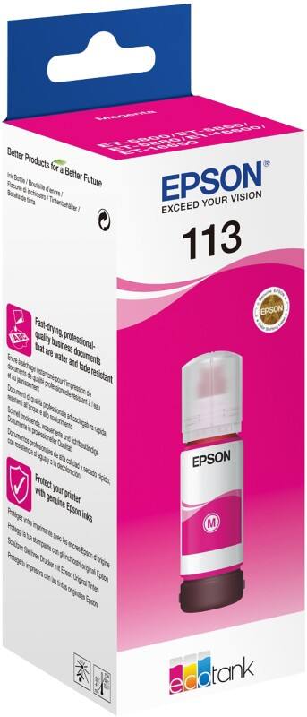Epson 113 Original Ink Refill C13T06B340 Magenta