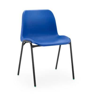Hille Classroom Chair Affinity Blue Without Arms
