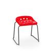 Hille Pepperpot Stool SPP Red Without Arms Polypropelene 436 x 430mm