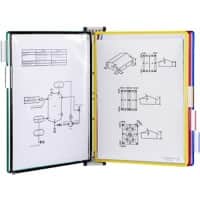 Djois Tarifold Display panel system 6416169 A4 Assorted Metal 38.5 x 24.5 x 4.5 cm