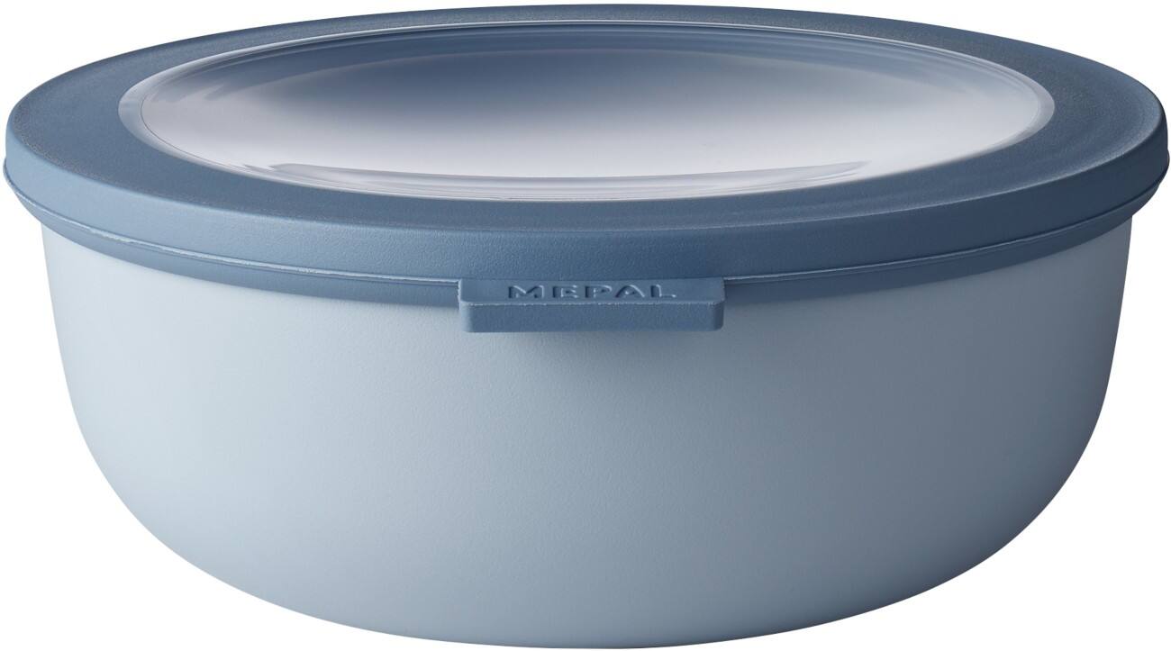 Mepal Multi Bowl Polypropylene, Thermoplastic elastomer 1250ml 78mm Nordic Blue
