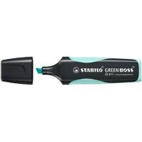 STABILO GREEN BOSS Highlighter Touch of Turquoise Chisel 2-5 mm