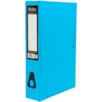 Pukka Brights Box File BR-7777 Paper 24.5 (W) x 7.5 (D) x 47 (H) cm Blue 7.5 cm Pack of 10